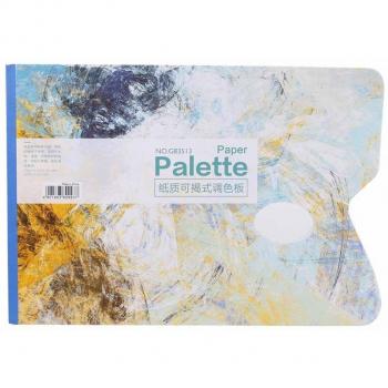 A4 Disposable Palette Pad, 25 Sheets, White Paper