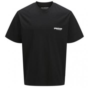 Core Union Black T-Shirt, Men's Jack & Jones, Size 38