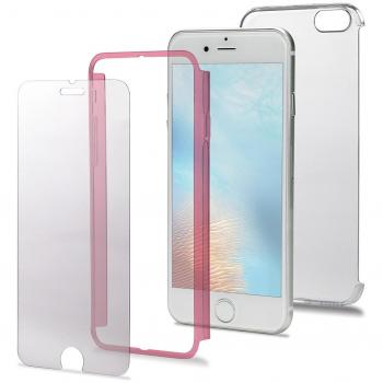 Celly BODY800PK 4.7 Protectora Rosa Transparente funda para teléfono móvil