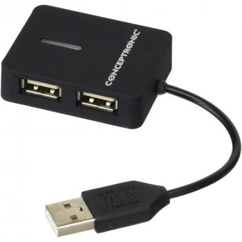 Conceptronic 4 port USB 2.0 Travel Hub