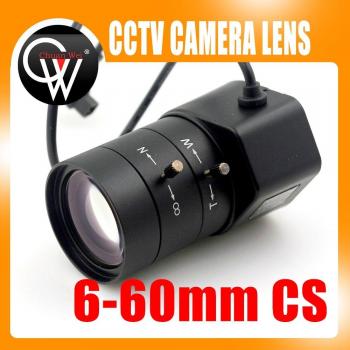 1.3MP 1/3 6-60mm F1.6 CS Mount DC Auto Iris Varifocal IR Lens