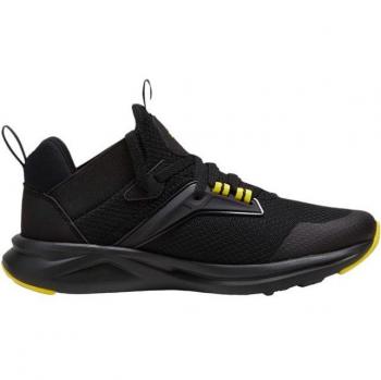 Puma Sneaker Enzo 2 Refresh Ragazzo Nero / Giallo Pelé EU 37