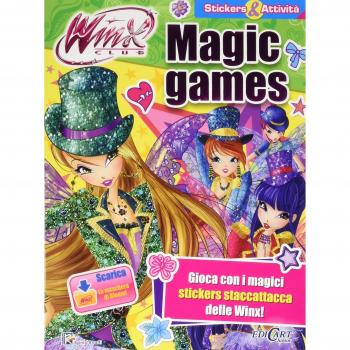 Magic games. Winx club. Con adesivi. Ediz. illustrata. Con aggiornamento online
