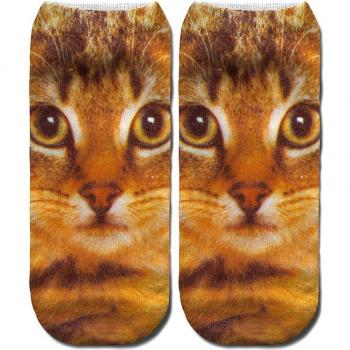 3D Cat Paw Print Low Cut Socks