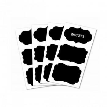 Stickers Ardoise Baroque 12 unités