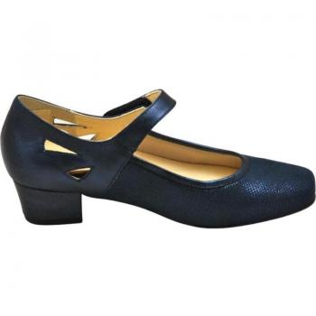 Zapatos de tacañón D'CUTILLAS DOCTOR CUTILLAS 81198 SALON PLANTILLA EXTRAIBLE MUJER MARIN