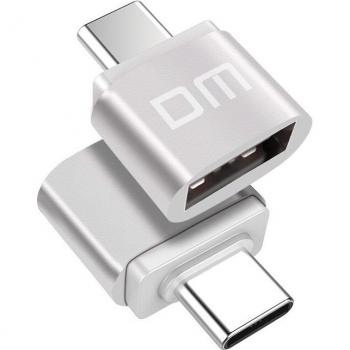 Convertisseur OTG Type‑C vers USB 2.0 (USB‑C mâle à USB‑A femelle)