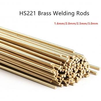 10pcs HS221 Brass Welding Rods 500mm Length