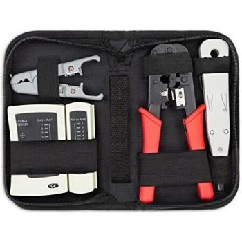 DeleyCON LAN CAT Werkzeug Set für RJ11 RJ12 RJ45