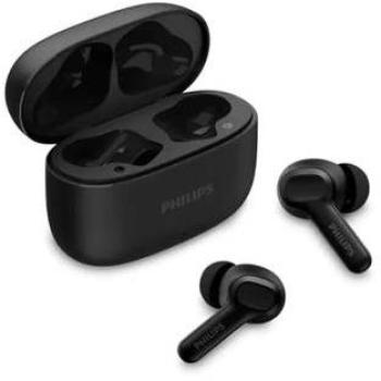 Fone de Ouvido Intra Auricular BT + Micrófono, Cor Preta – Unidade Philips TAT1109BK/00