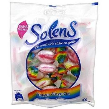 Solens Regenbogen-Bonbons „Tutti Frutti“ – zuckerfrei, 100 g