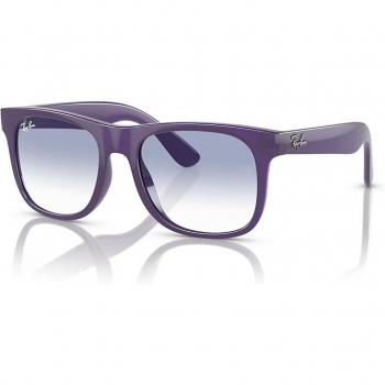 Ray-Ban Kinder Sonnenbrille RJ9069S Junior Justin Rechteckig Violett