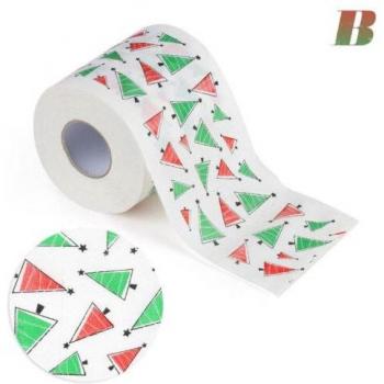 Festive Roll‑Up: 5‑Pack Christmas Tissue