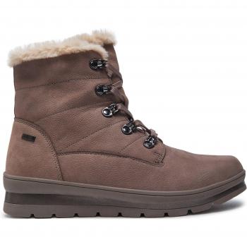 Zapatilla de Cuero y Sintético Capri Beige