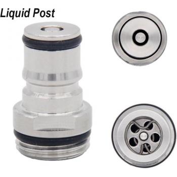 Cornelius Type Ball Lock Liquid Post 1/2 Male Thread Stainless Steel 304