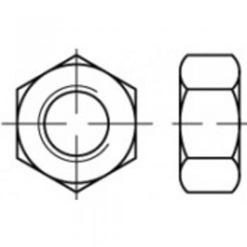 Écrou hexagonal 56 mm en acier TOOLCRAFT - 50 pcs