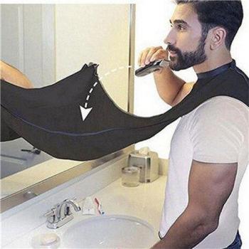 Tablier anti‑saleté homme – coupe cheveux et barbe