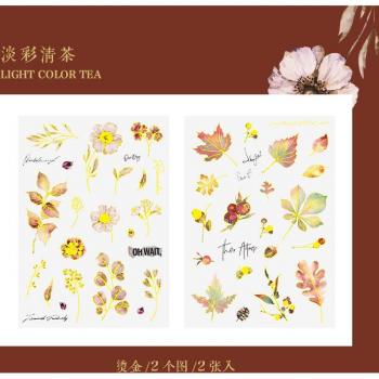 Fleur d’Or : Étiquettes Scrapbook