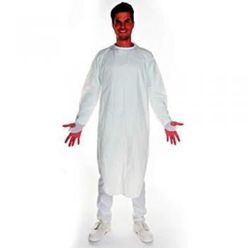 HYGOSTAR CPE-Untersuchungskittel, 50 my, XL, weiß