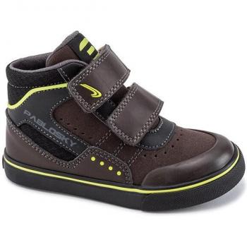 Zapatillas abotinadas Pablosky con doble cierre para niño
