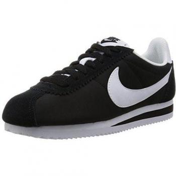 Zapatilla Mujer Classic Cortez Nylon Negra