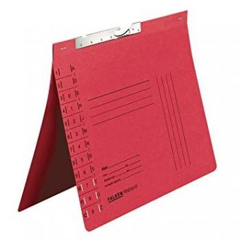 Falken Pendelhefter A4, 200 Blatt, Behördenheftung, rot