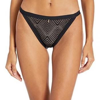 Culotte Classique Sur Mesure en Nylon Noir pour Femme - Taille Small