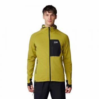 Sudadera Mountain Hardwear Polartec Power Grid Cremallera Moon Moss Heather M