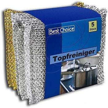 5 Stück Scheuerpads 10 x 8 cm