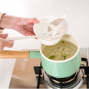 2-in-1 Long Handle Soup Spoon