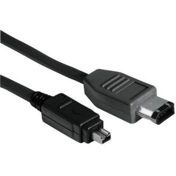 Hama FireWire-Kabel 4-pol. auf 6-pol., 2m