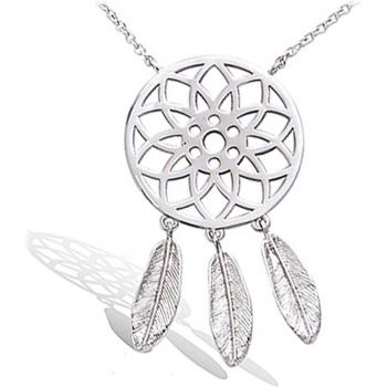 Collar de Plata 'Navajos' con Atrapasueños