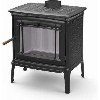 Estufa de leña Hergom Shelburne HF de 9 kW