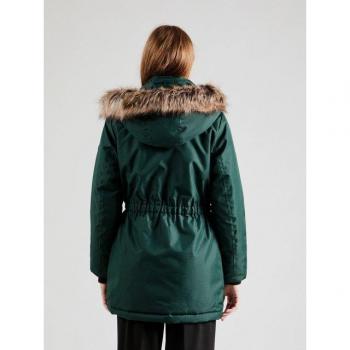 Taliowana parka z futerkiem model ‘IRIS’