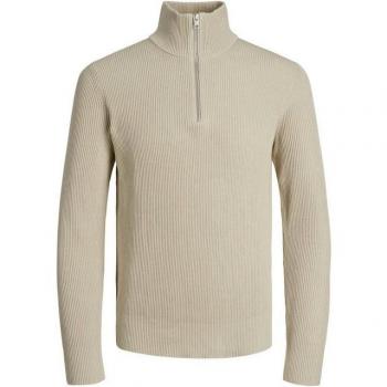 Smeđi džemper s prugama Jack & Jones Perfect – Muški