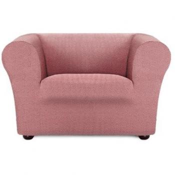 Housse Chester rose Eysa 70 × 130 cm