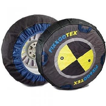 Juego de 2 Cadenas nieve FIX&GOTEX cadena textil para coche talla K