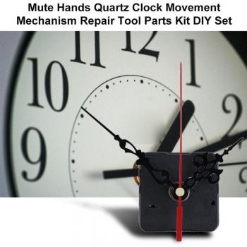 Kit de movimiento de reloj de cuarzo silencioso 12mm