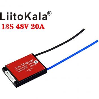 Módulo de Batería de Litio 13S 48V 20A con Protección BMS