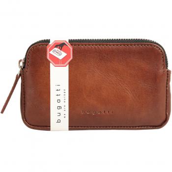 Bugatti Domus RFID Schlüsseletui Lederetui Leder 12 cm (cognac)