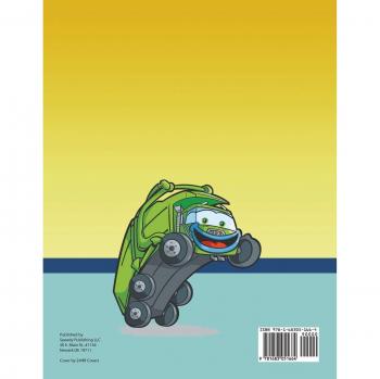 Coloring Garbage Trucks: Garbage Truck Coloring Book
