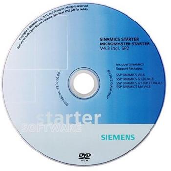 SINAMICS OCH MICROMASTER TARTER VERKTYG V4.4 DVD