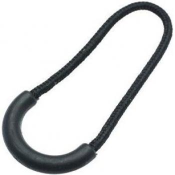 10PCS Black Zipper Pulls for Luggage and Apparel