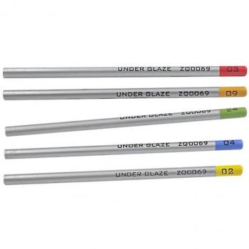 Céramix Glace 5 Crayons – Pottery Décor Verre Fondu