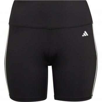 Leggings d'entrainement taille haute à 3 bandes Damen adidas Essentials Noir 2X