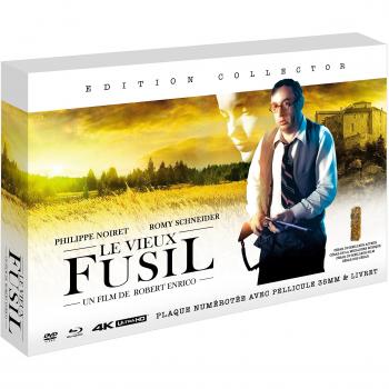 Le Vieux fusil [Édition Collector numérotée - 4K Ultra HD + Blu-ray + DVD + Livre + Plaque plexiglass]
