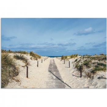 Ostseestrand Sonnenaufgang, 120 x80 cm – Alu- und Leinwandbild