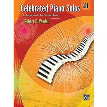 Alfred Music Vandall Celebrated Piano Solos Book 1