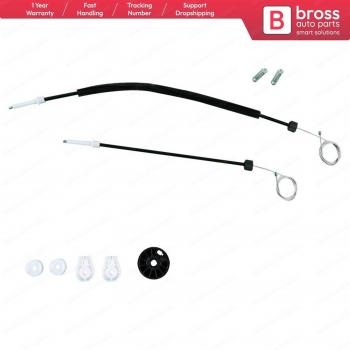 BWR678 Electric Power Window Regulator Repair Kit for Peugeot 307 Cabriolet CC 2003 Rear Right Door