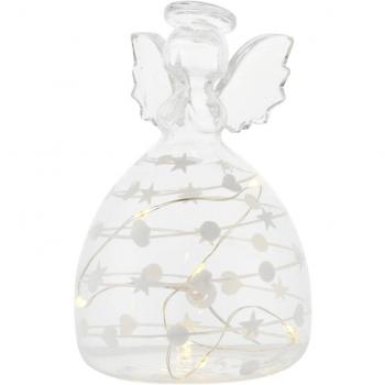 Sirius Pendentif décoratif ange de Noël, hauteur 13cm